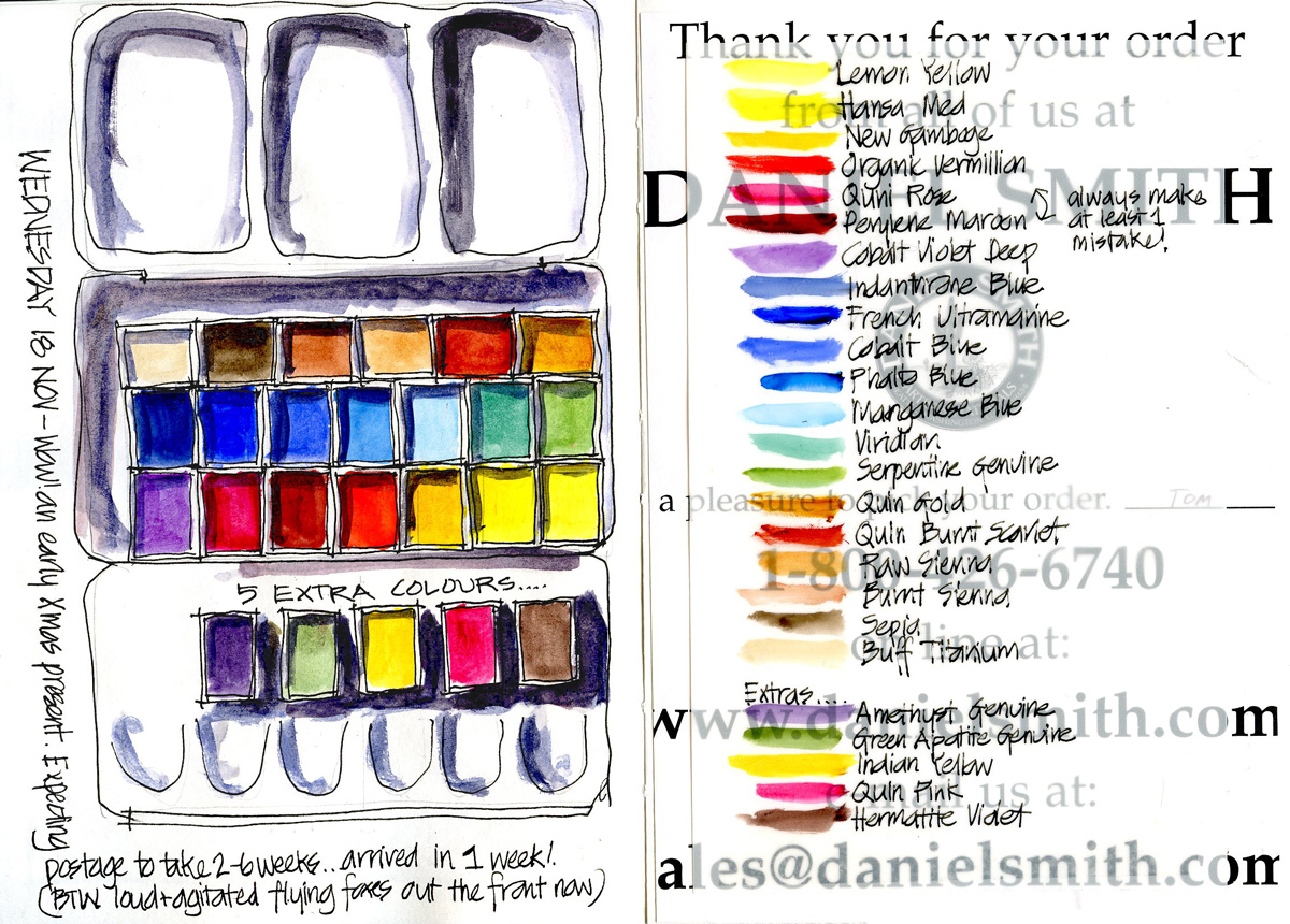 DANIEL SMITH Hand Poured Watercolor Half Pan Sets - DANIEL SMITH