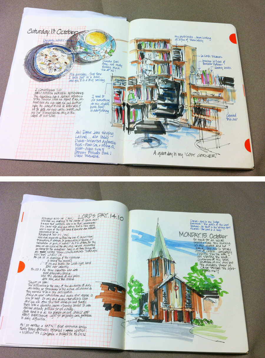 Review of the new paper in the moleskine watercolour sketchbook - Liz Steel  : Liz Steel