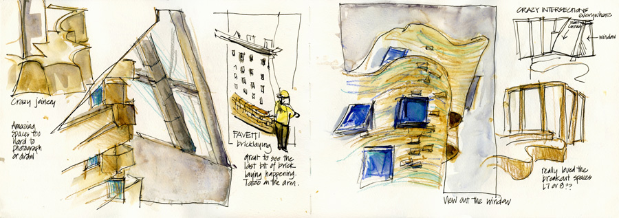 Frank Gehry Drawings, Interview
