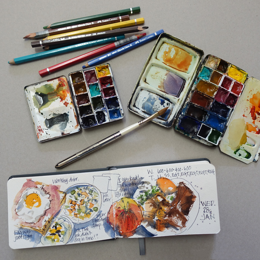 Watercolor Supplies for All Ages - This Pilgrim Life