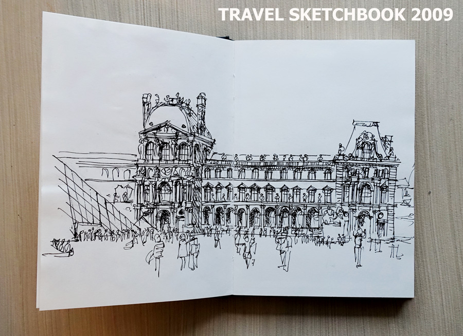 Marker sketchbook tour from the last year : r/sketchbooks