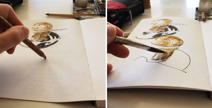 Fueled by Clouds & Coffee: Product Review: Stillman & Birn Softcover  Sketchbooks