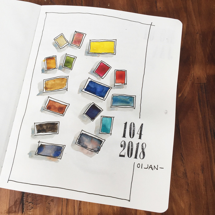 Finishing my Coloured Pencil Sketchbook - Liz Steel : Liz Steel