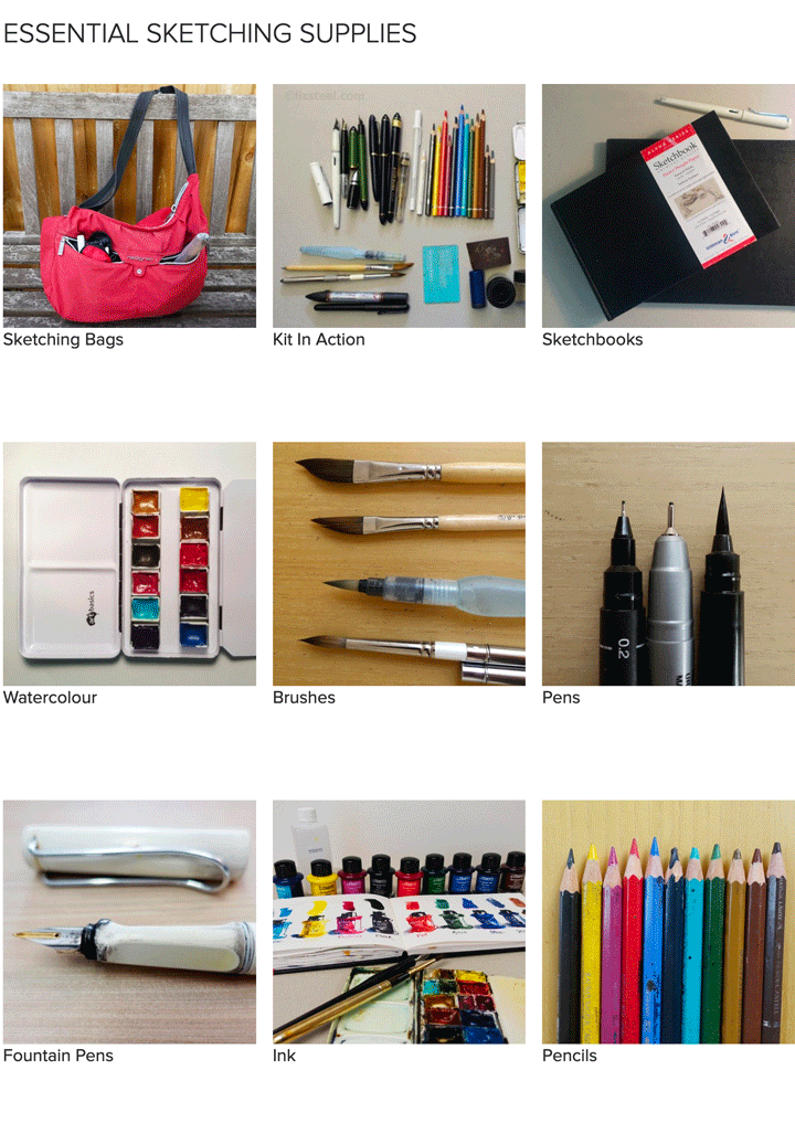 Pens and Markers - Liz Steel : Liz Steel