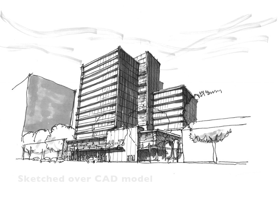 My project for course: Expressive Architectural Sketching with