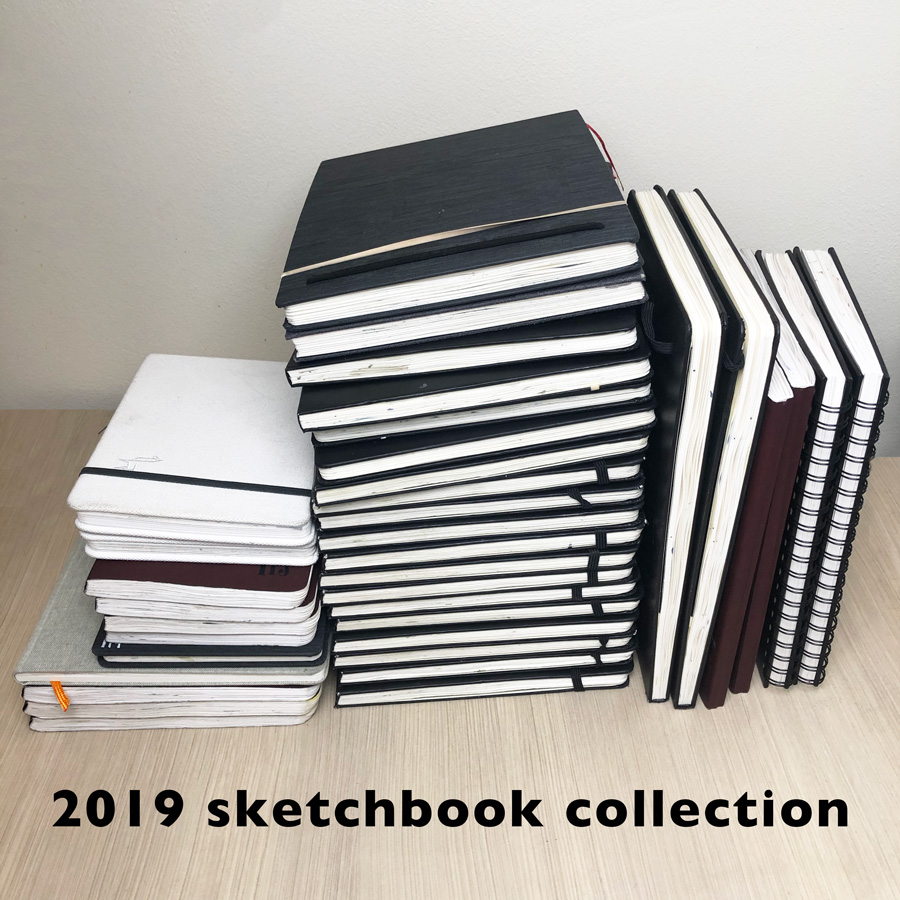 https://lizsteel.com/wp-content/uploads/2019/12/LizSteel-2019-sketchbooks.jpg