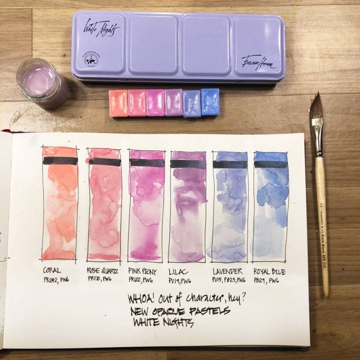 Watercolor Paints Review: White Nights Watercolor Tubes Review & Swatches, Watercolour  Paint Review 