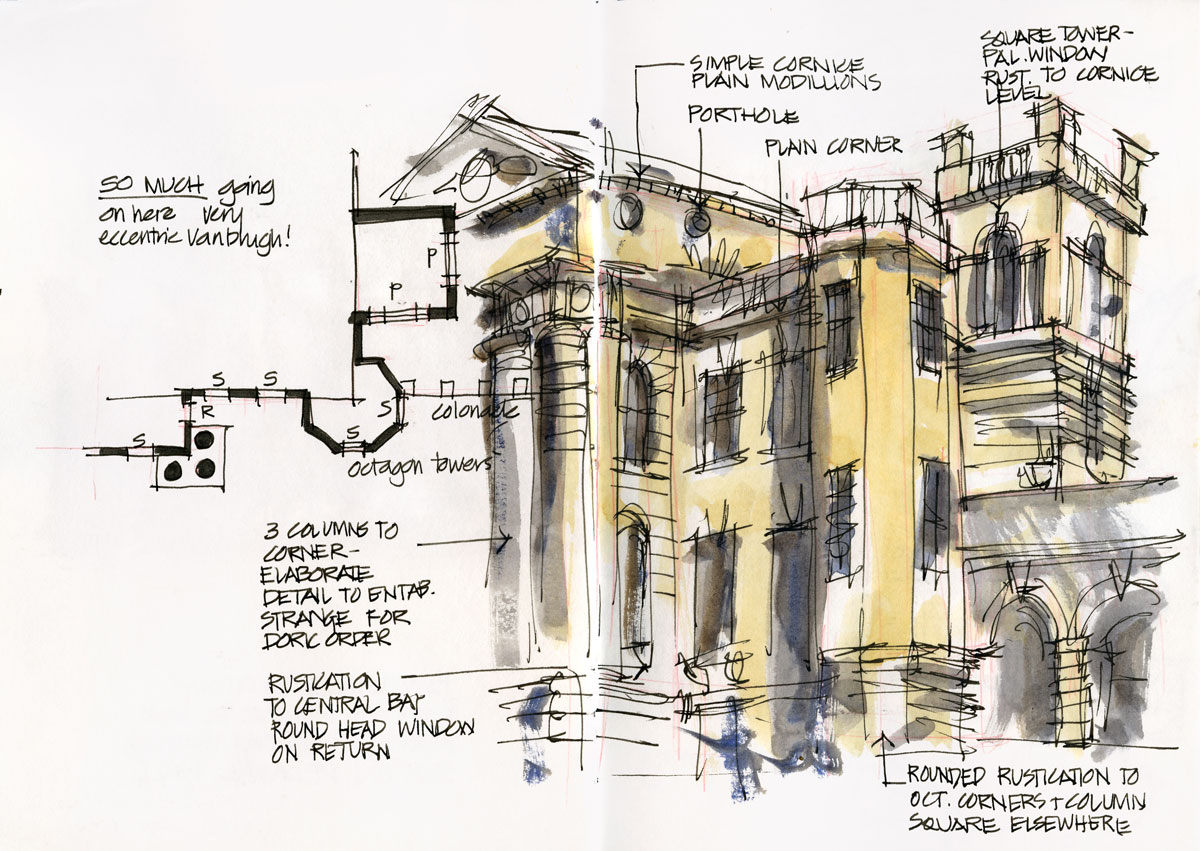 Sketching is really the best way to understand architecture - Liz