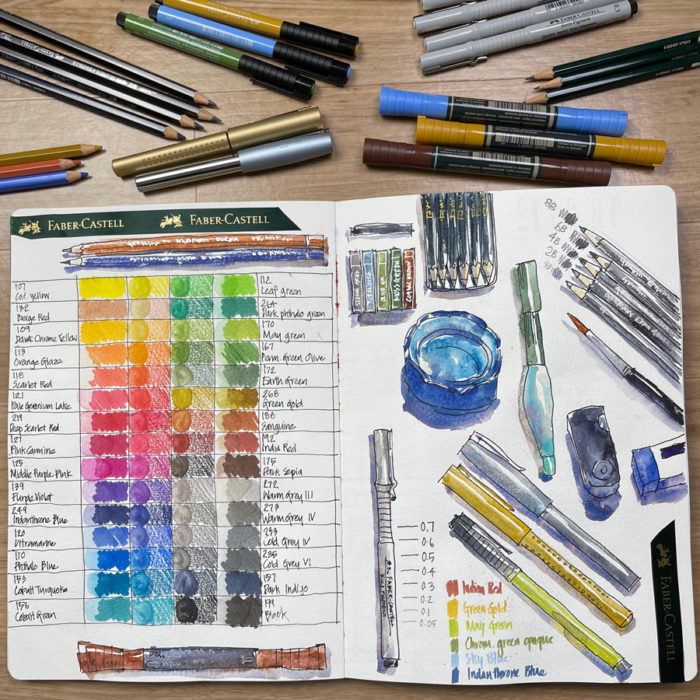 Watercolor Markers: Albrecht Durer Watercolor Marker from Faber-Castell