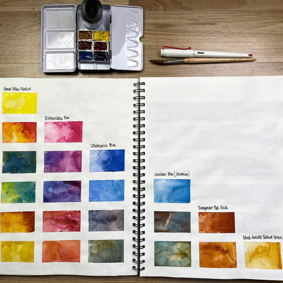March's Color Palette Challenge – Angela Porter