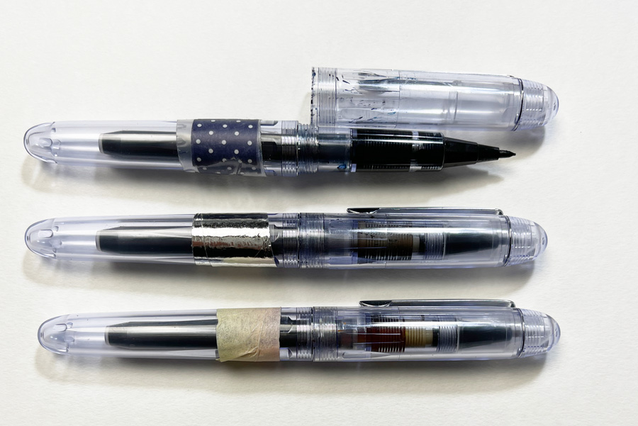 2-colour studies with my new pens - Liz Steel : Liz Steel