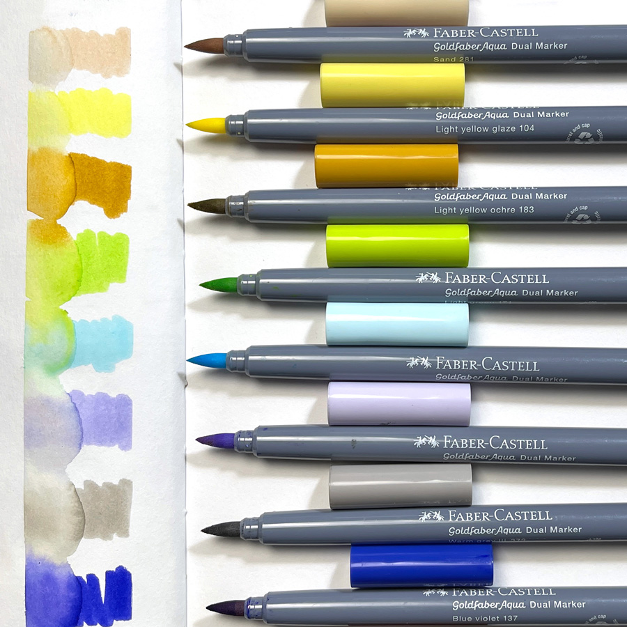 Bic Intensity Dual Tip Pastel Pens 6 Count